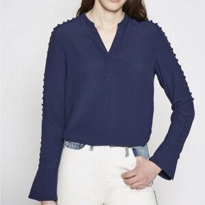 NWOT Joie Abe Midnight Blouse